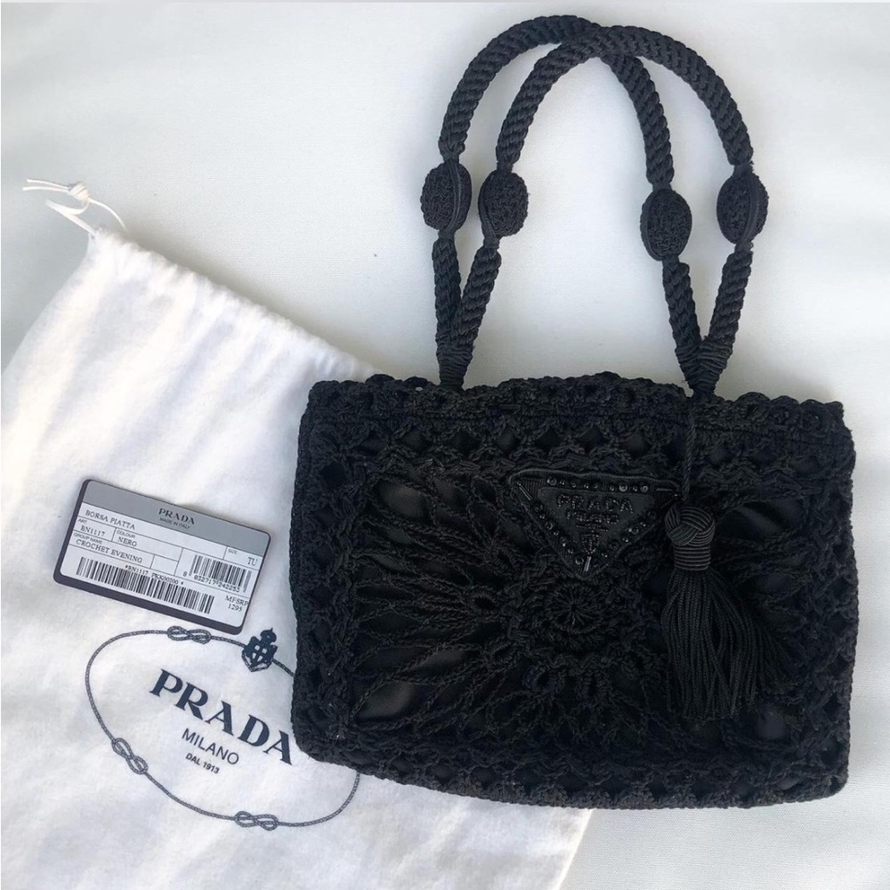 Prada Mini Crochet Bag - VINTAGE, LIKE NEW CONDITION